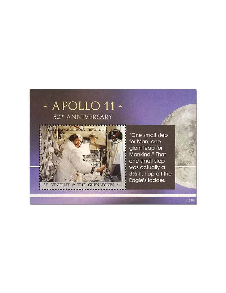 n° 805 - Timbre SAINT-VINCENT Blocs et feuillets