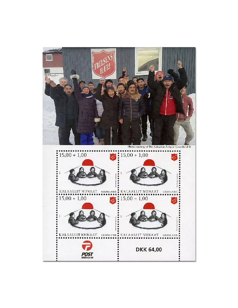 n° F780 - Timbre GROENLAND Poste