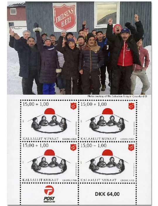 n° F780 - Timbre GROENLAND Poste