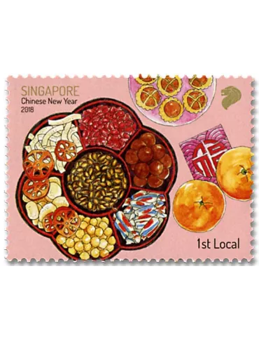 n° 2303/2310 - Timbre SINGAPOUR Poste