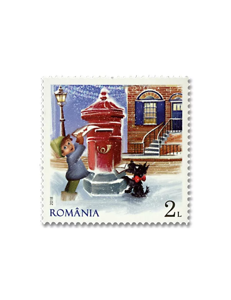 n° 6386/6389 - Timbre ROUMANIE Poste