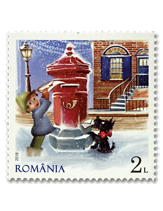 n° 6386/6389 - Timbre ROUMANIE Poste