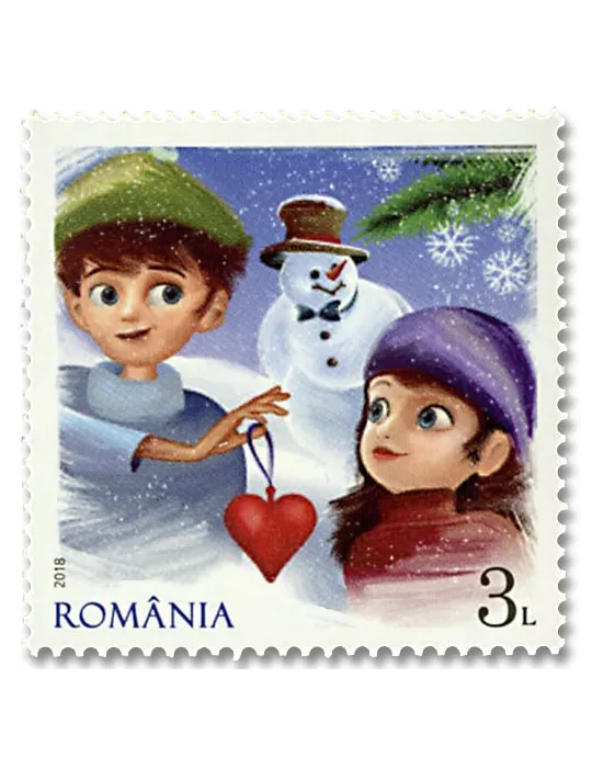 n° 6386/6389 - Timbre ROUMANIE Poste