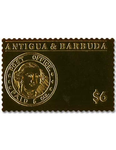 n° 4912/4915 - Timbre ANTIGUA Poste 2