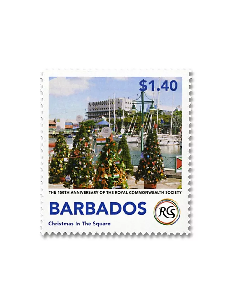 n° 1350/1353 - Timbre BARBADE Poste
