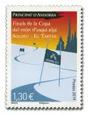 n° 828 - Timbre Andorre Poste