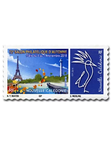 n° 1350/1351 - Timbre Nelle-Calédonie Poste 2