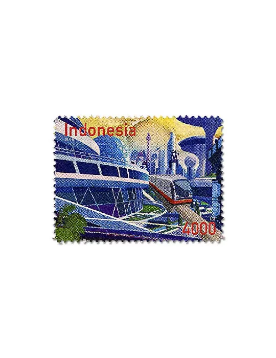 n° 2892/2894 - Timbre INDONESIE Poste
