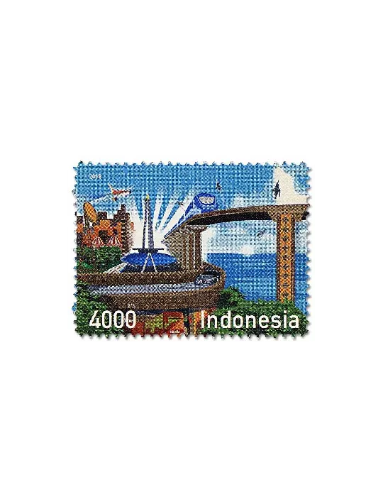 n° 2892/2894 - Timbre INDONESIE Poste