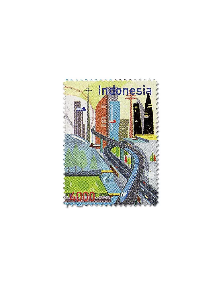n° 2892/2894 - Timbre INDONESIE Poste