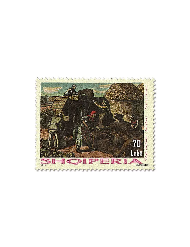 n° 3257/3264 - Timbre ALBANIE Poste