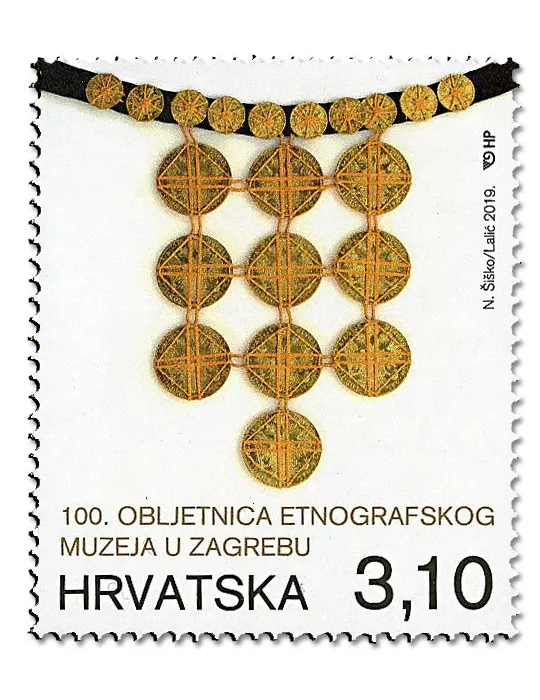 n° 1244 - Timbre CROATIE Poste