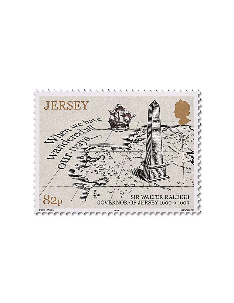 n° 2367/2372 - Timbre JERSEY Poste