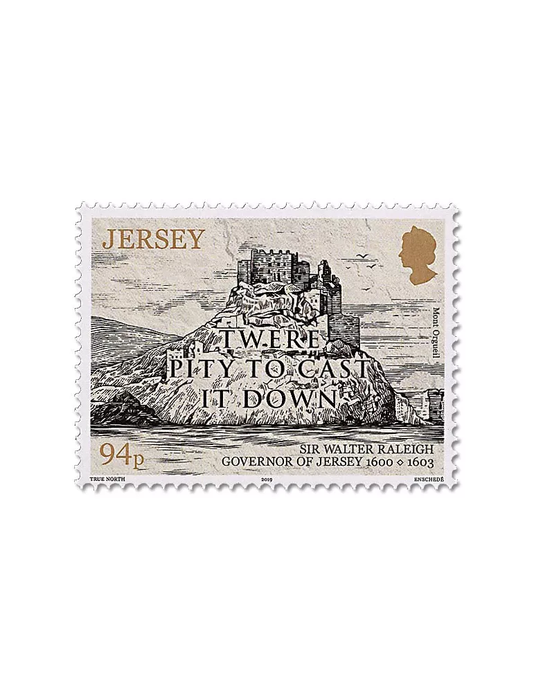 n° 2367/2372 - Timbre JERSEY Poste