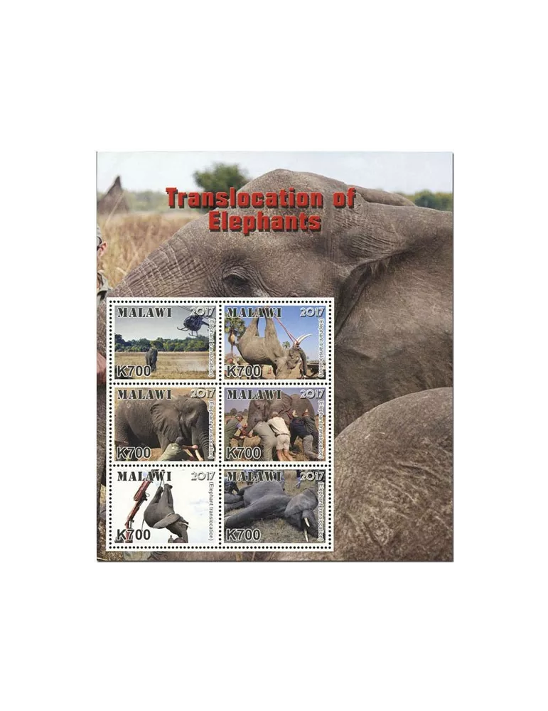 n° 904/909 - Timbre MALAWI Poste