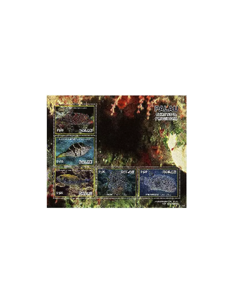 n° 3525/3529 - Timbre PALAU Poste