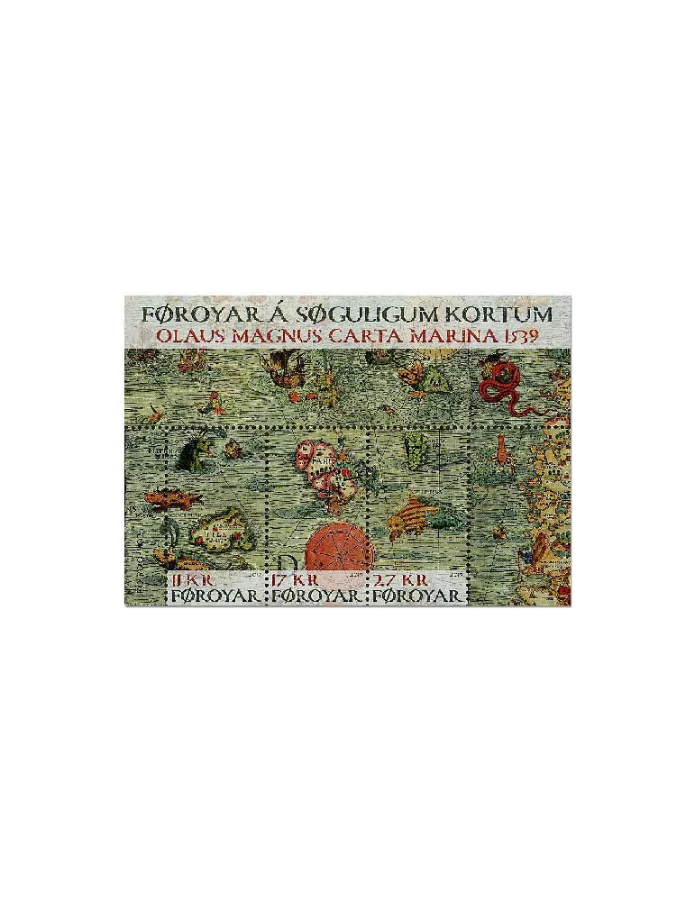 n° 939/941 - Timbre ILE FEROE Poste