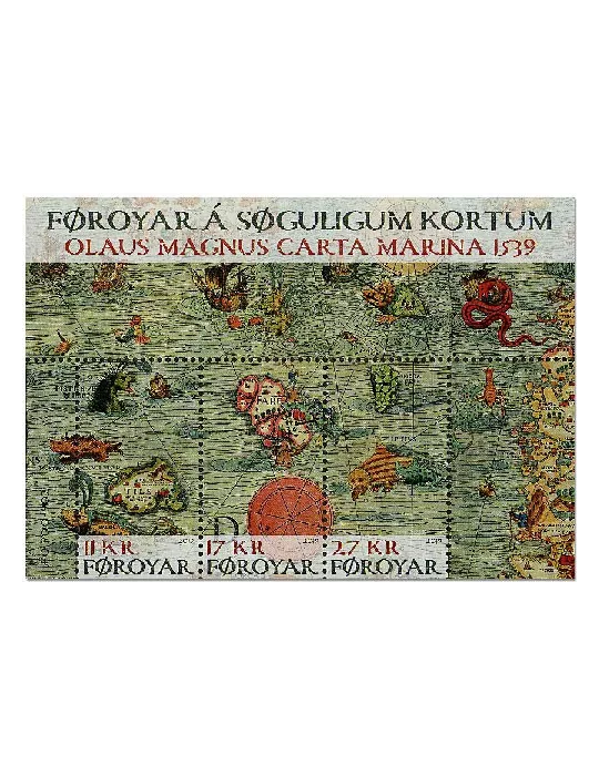 n° 939/941 - Timbre ILE FEROE Poste