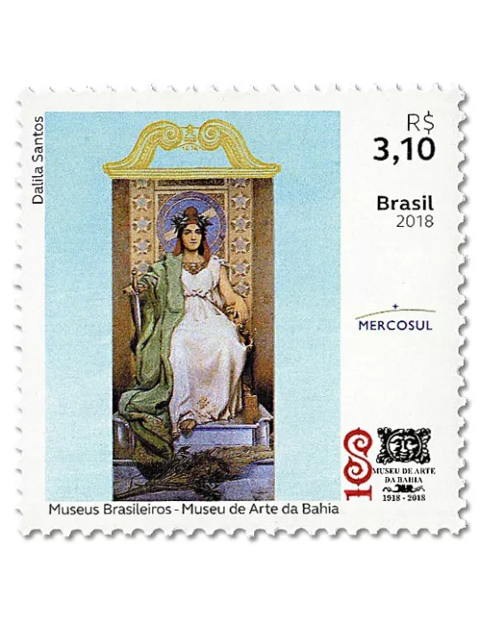 n° 3719 - Timbre BRESIL Poste