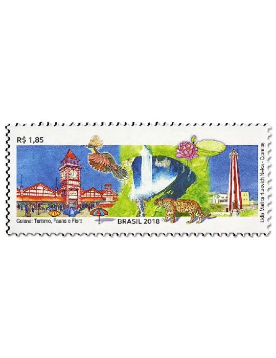 n° 3722 - Timbre BRESIL Poste