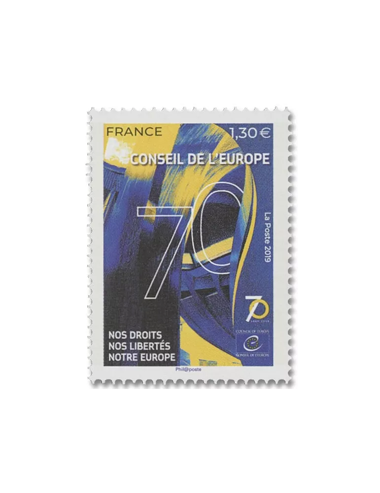 n° 174 - Timbre France Service