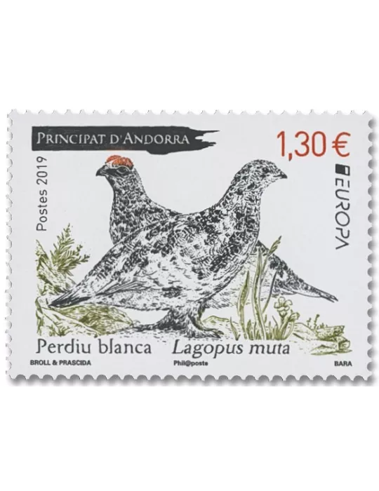 n° 830 - Timbre Andorre Poste