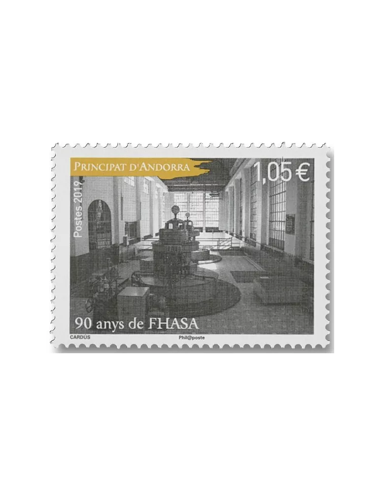 n° 831 - Timbre Andorre Poste