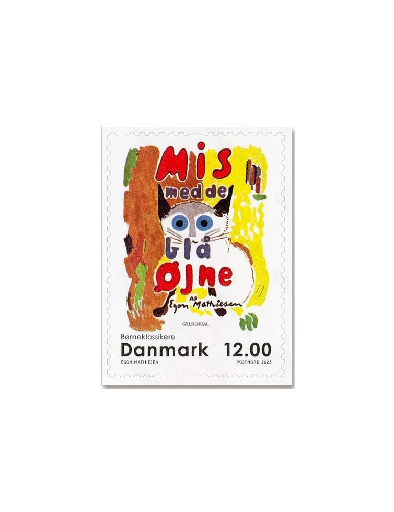 n° 2062/2071 - Timbre DANEMARK Poste