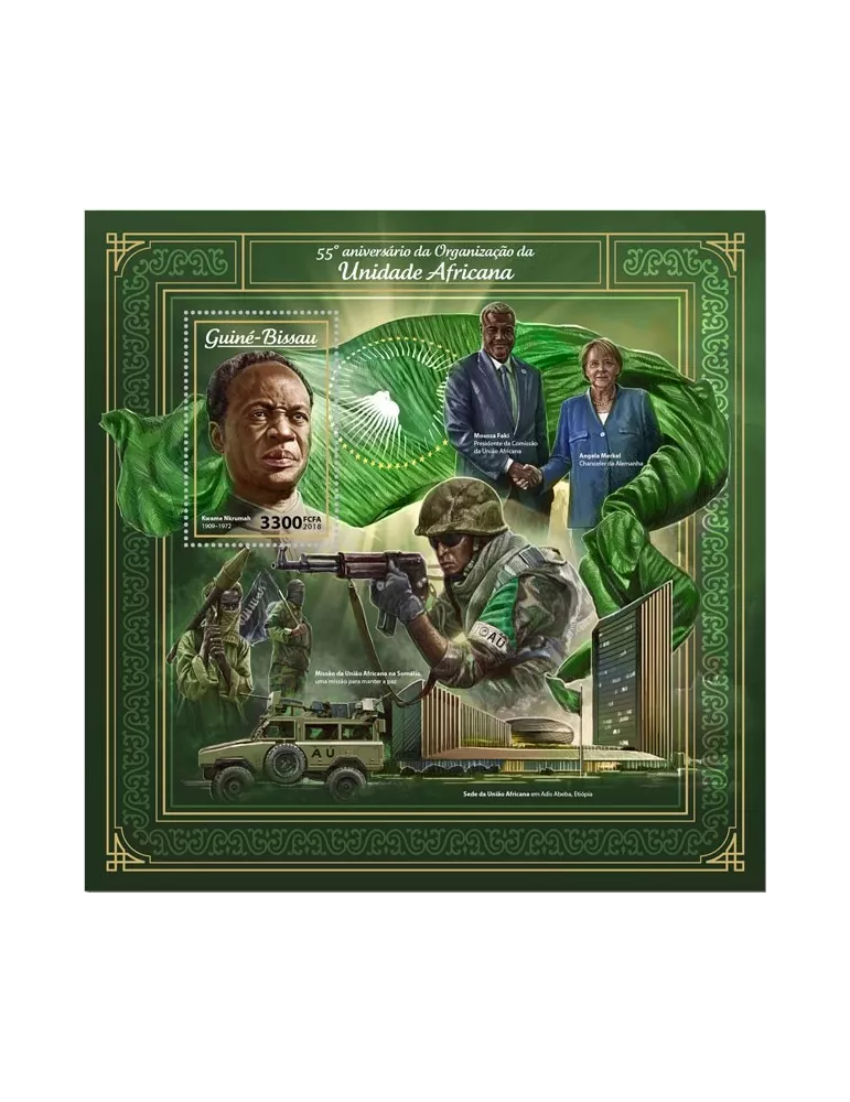 n° 1377 - Timbre GUINÉE-BISSAU Blocs et feuillets