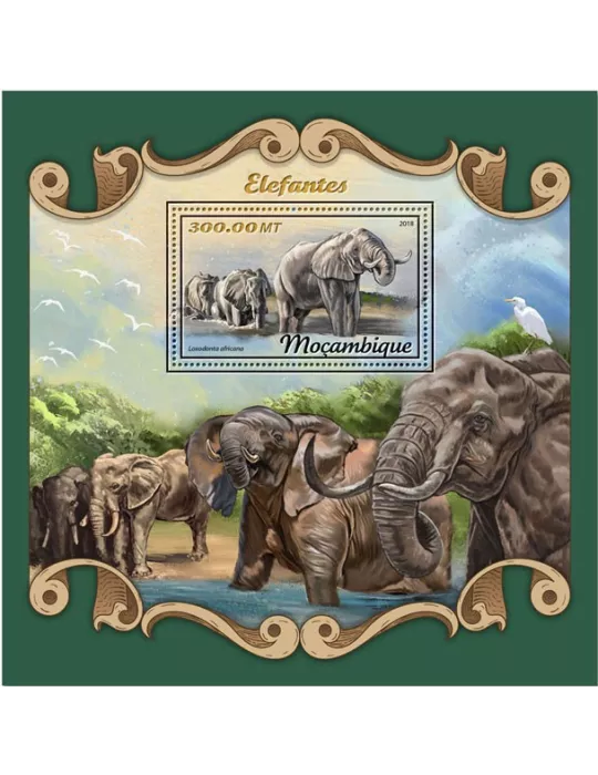 n° 1220 - Timbre MOZAMBIQUE Blocs et feuillets