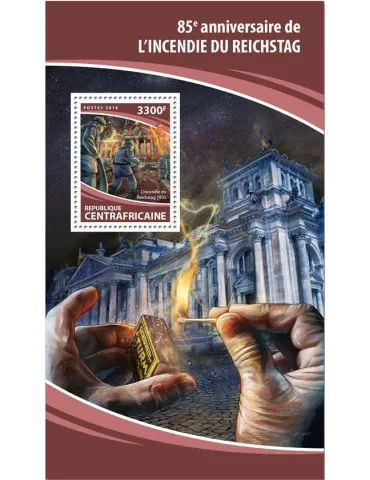 n° 1237 - Timbre CENTRAFRIQUE Blocs et feuillets