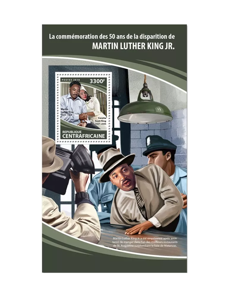 n° 1239 - Timbre CENTRAFRIQUE Blocs et feuillets