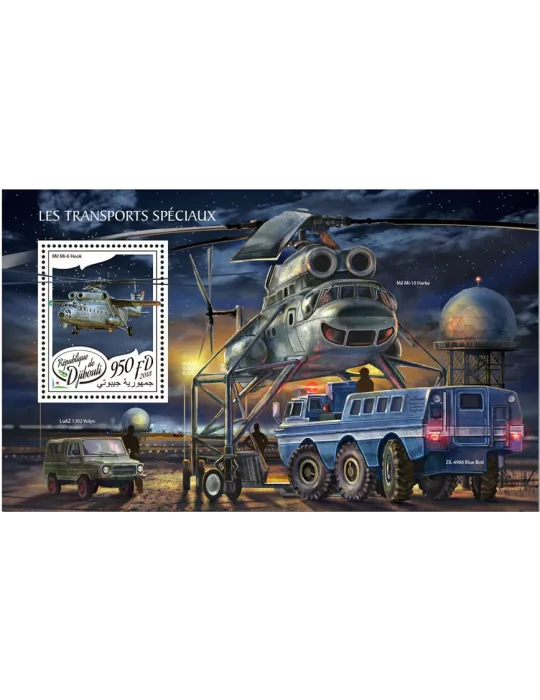 n° 271 - Timbre DJIBOUTI Blocs et feuillets