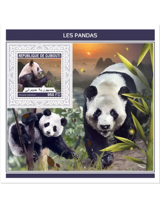 n° 289 - Timbre DJIBOUTI Blocs et feuillets