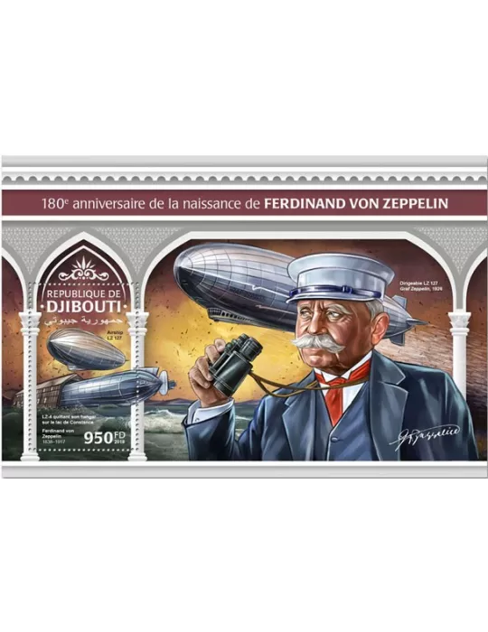 n° 314 - Timbre DJIBOUTI Blocs et feuillets