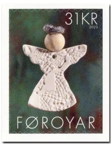 n° 1071/1072 - Timbre ILE FEROE Poste 2