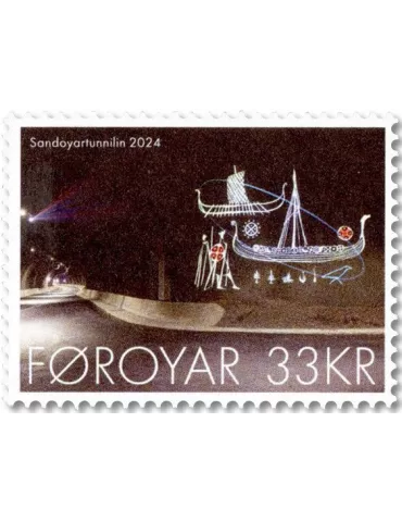 n° 1077/1078 - Timbre ILE FEROE Poste 2