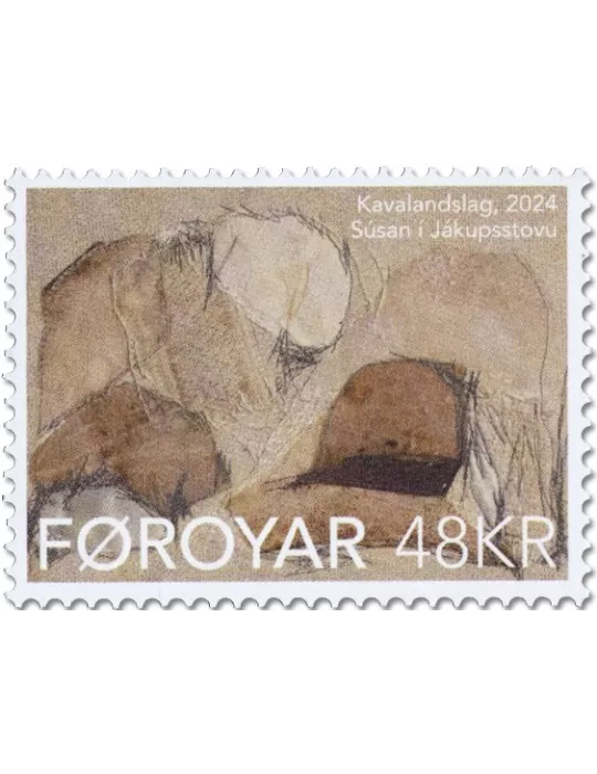 n° 1087/1088 - Timbre ILE FEROE Poste