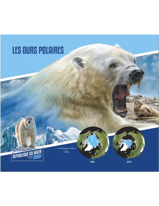 n° 832 - Timbre NIGER Blocs et feuillets