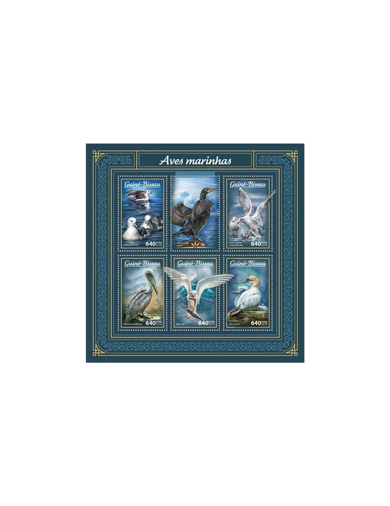 n° 7352/7356 - Timbre GUINÉE-BISSAU Poste