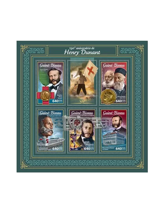 n° 7387/7391 - Timbre GUINÉE-BISSAU Poste