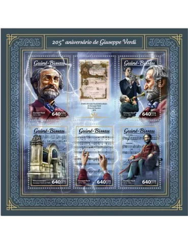 n° 7397/7401 - Timbre GUINÉE-BISSAU Poste