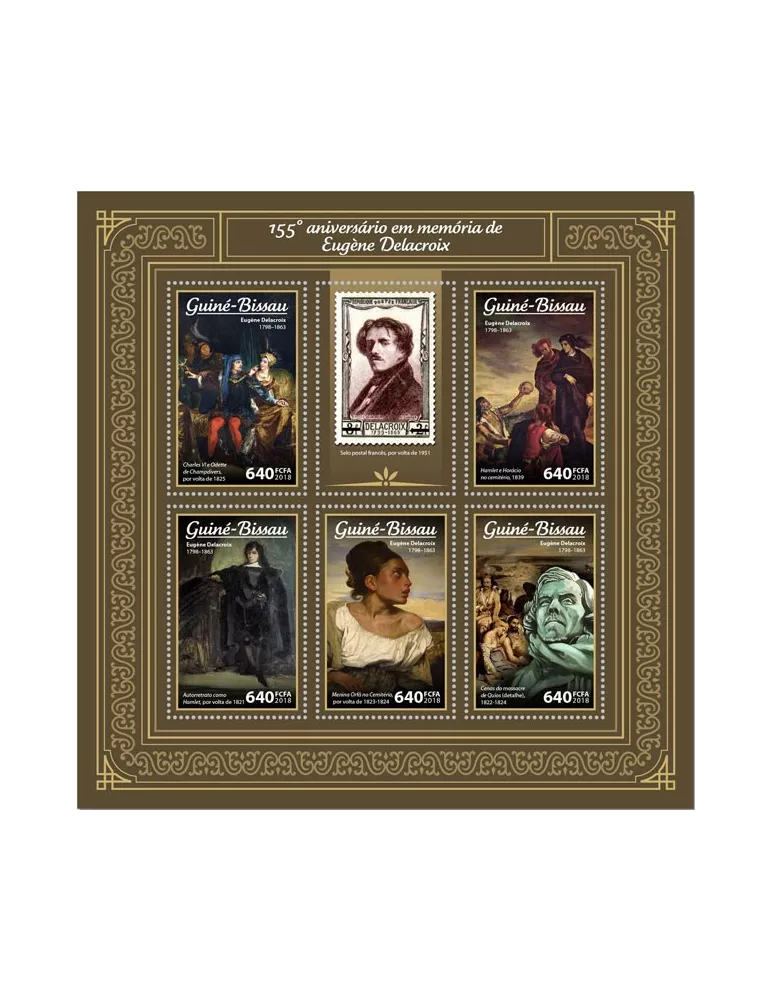 n° 7422/7426 - Timbre GUINÉE-BISSAU Poste