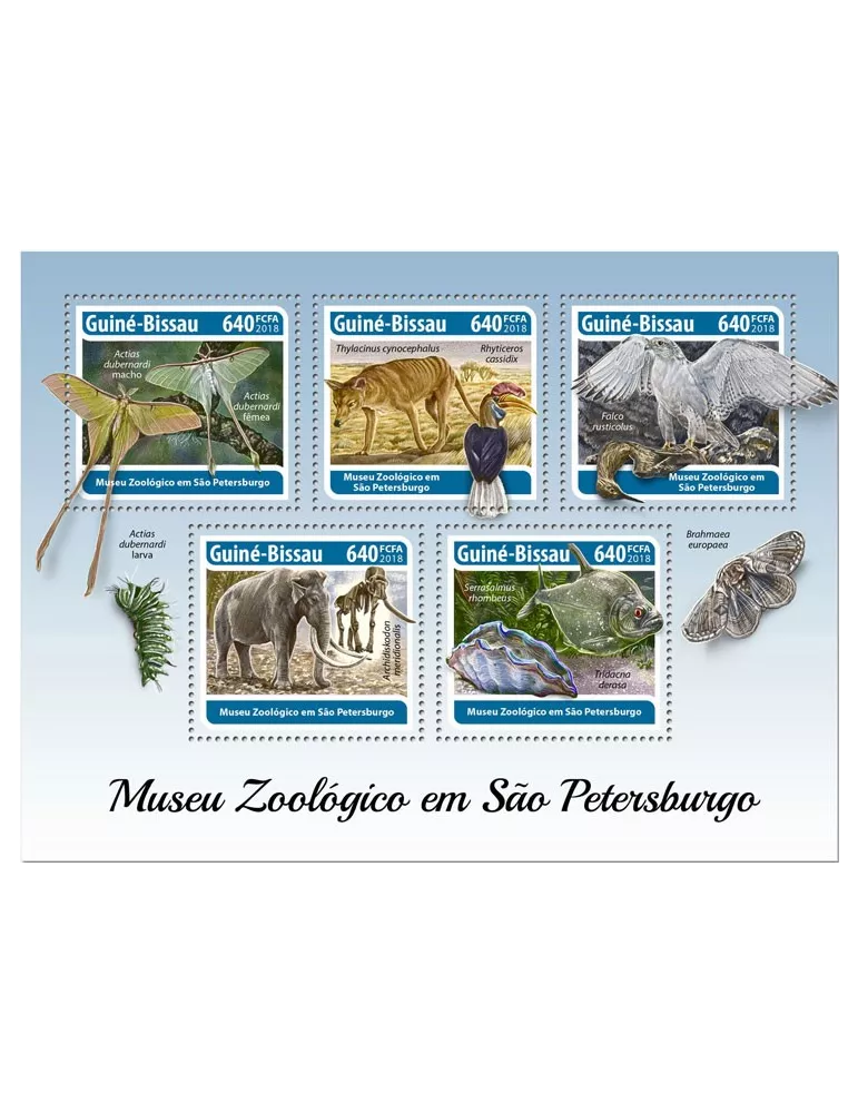 n° 7527/7531 - Timbre GUINÉE-BISSAU Poste