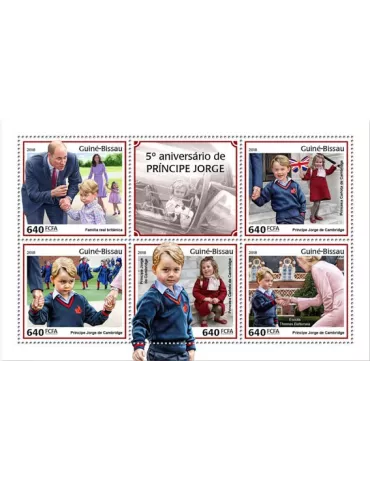 n° 7567/7571 - Timbre GUINÉE-BISSAU Poste