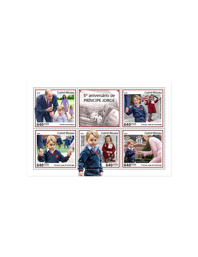 n° 7567/7571 - Timbre GUINÉE-BISSAU Poste