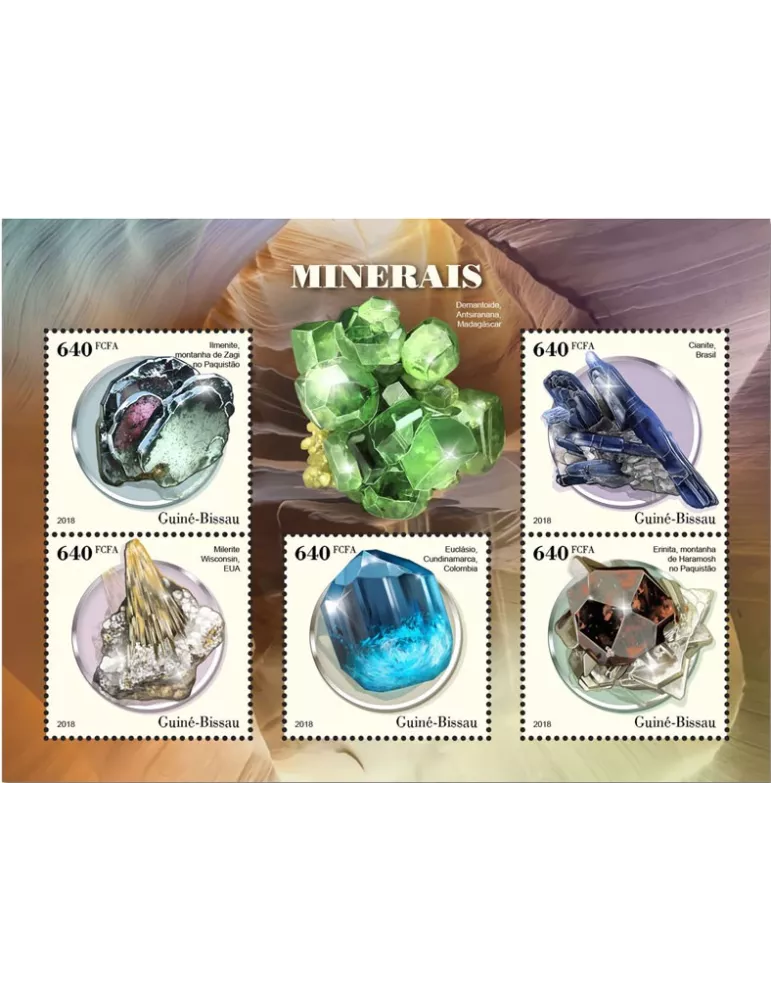 n° 7582/7586 - Timbre GUINÉE-BISSAU Poste