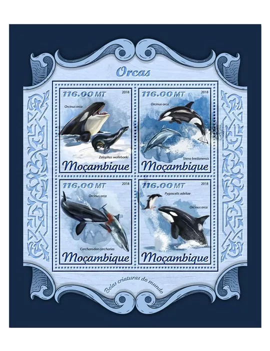 n° 7598/7601 - Timbre MOZAMBIQUE Poste