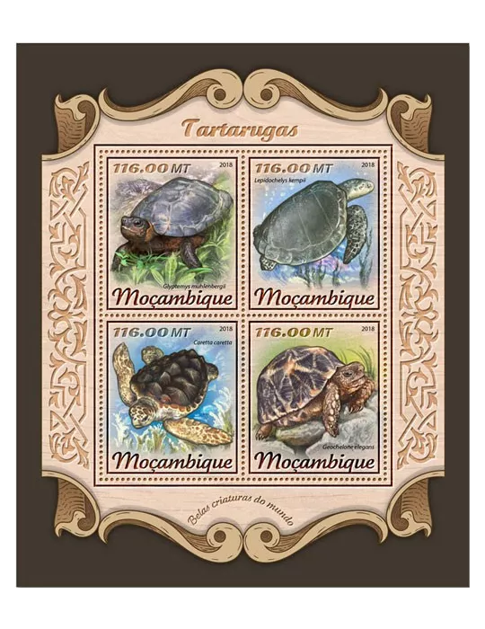 n° 7606/7609 - Timbre MOZAMBIQUE Poste