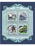 n° 7646/7649 - Timbre MOZAMBIQUE Poste
